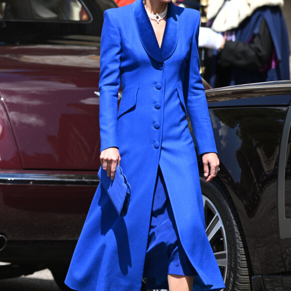 La princesse Kate Middleton en Écosse, au palais d'Holyrood à Edimbourg pour la suite du deuxième couronnement de Charles III, le 5 juillet 2023