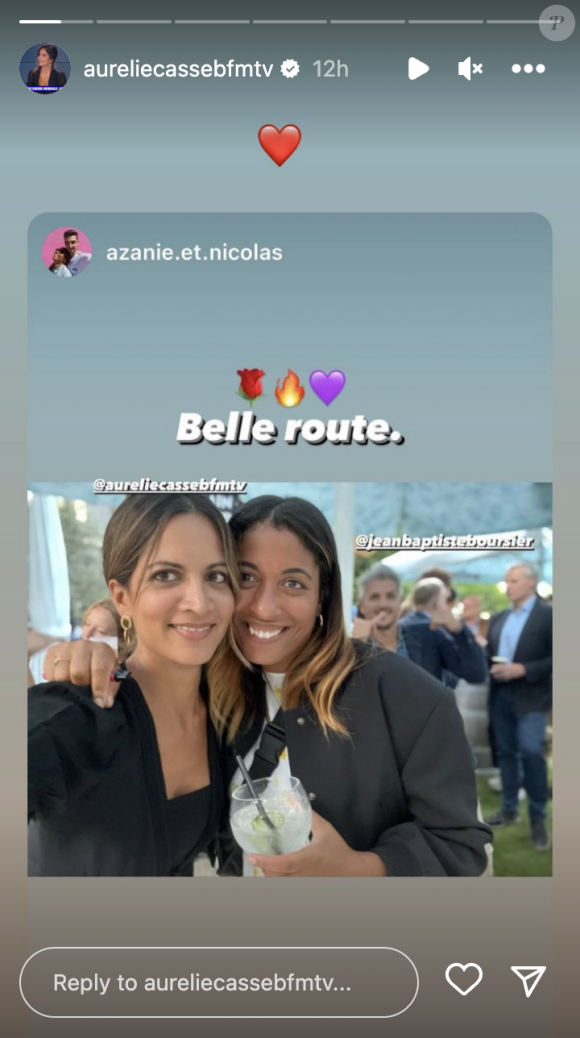 Aurélie Casse a organisé un pot de départ très festif avec tous ses collègues de BFMTV. Instagram