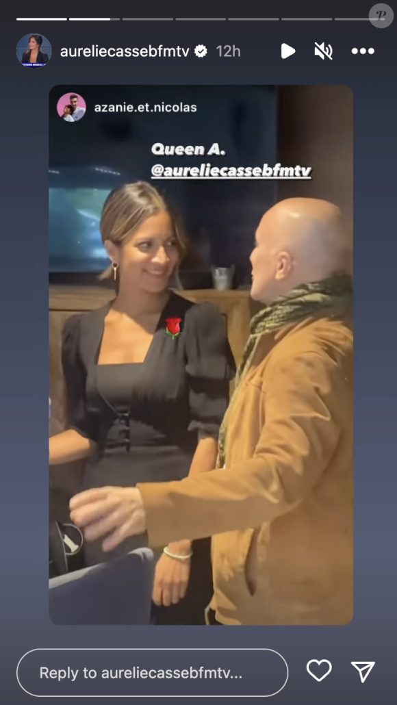 Aurélie Casse a organisé un pot de départ très festif avec tous ses collègues de BFMTV. Instagram