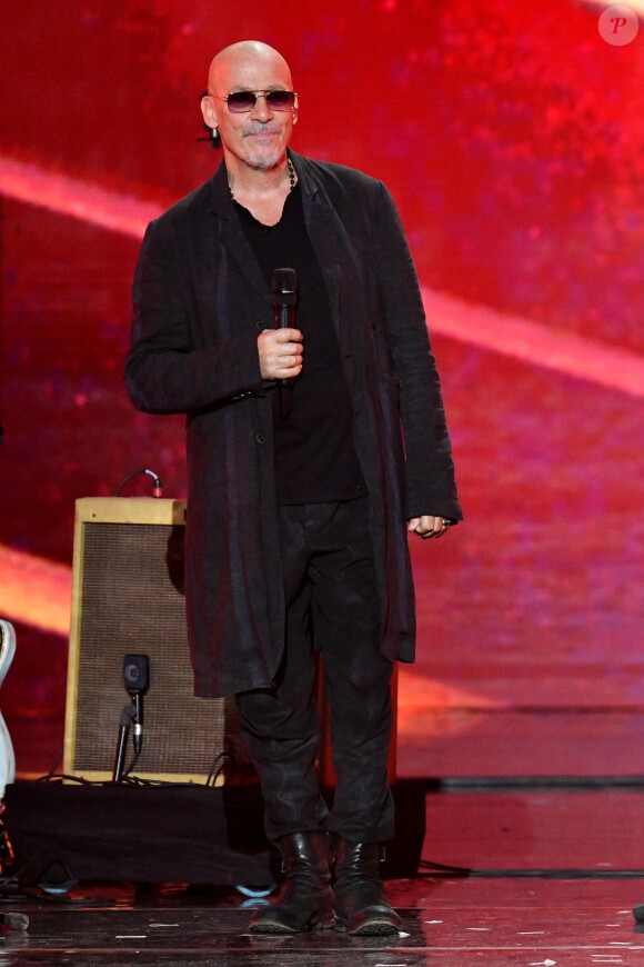 Exclusif - Florent Pagny - Enregistrement de l'émission "La chanson de l'année" dans les Arènes de Nîmes, présentée par N.Aliagas et diffusée le 17 juin sur TF1 © Bruno Bebert-Christophe Clovis / Bestimage