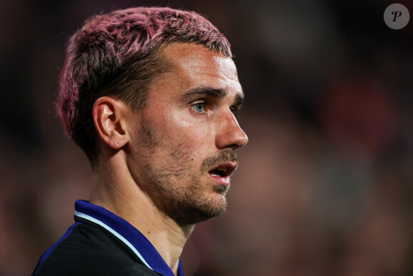 Antoine Griezmann de l'Atletico de Madrid lors du match de la Liga Santander opposant le FC de Gérone à l'Atletico de Madrid à l'Estadio Municipal Montilivi de Gérone, Espagne, 13 mars 2023. L'Atletico a agagné 1-0.. © David Ramirez/DAX/Zuma Press/Bestimage