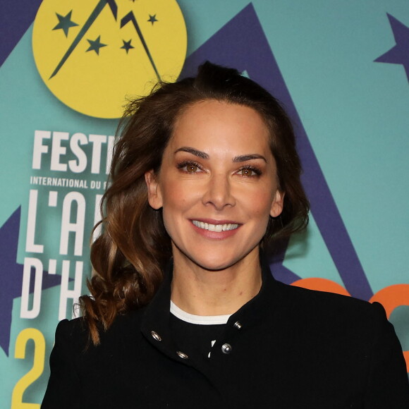 Mélissa Theuriau - Photocall lors de la 26ème édition du festival international du film de comédie de l'Alpe d'Huez le 19 janvier 2023. © Dominique Jacovides / Bestimage 