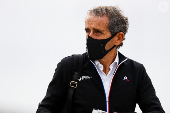 Alain Prost lors du Grand Prix du Portugal sur le circuit de Portimao le 25 octobre 2020. © Motorsport / Panoramic / Bestimage