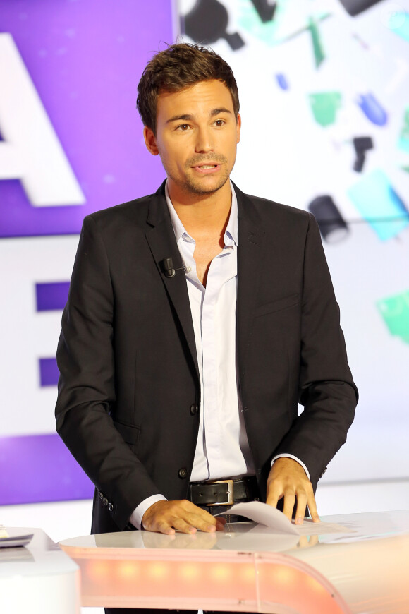 Exclusif - Bertrand Chameroy - Conference de presse rentree D8 et D17 "Touche Pas a Ma Rentree", le 29 aout 2013.