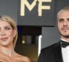 Il s'agit de l'équivalent argentin des Emmy Awards.
Le footballeur Mauro Icardi et sa femme Wanda Nara assistent aux Martin Fierro Awards à Buenos Aires le 9 juillet 2023.