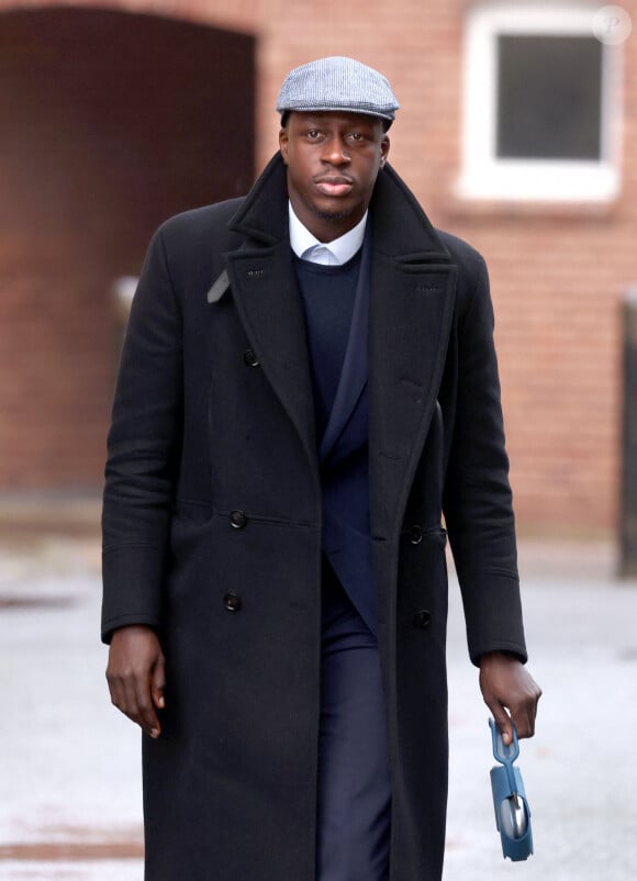 Le procès de Benjamin Mendy en attente du verdict au tribunal de Chester, le 22 décembre 2022. B.Mendy est jugé pour pour huit viols, une tentative de viol et une agression sexuelle contre six femmes. 