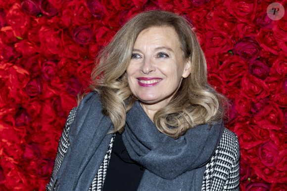 Valérie Trierweiler - Réception à l'hôtel Félicien qui lance sa soirée intitulée "Au Ciel du Félicien" pour inaugurer ses deux suites et son rooftop au 21 rue Félicien David, 75016 Paris le 11 janvier 2022. © Pierre Perusseau/Bestimage