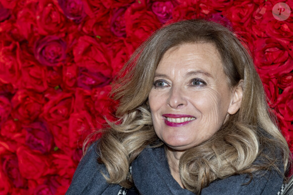 Valérie Trierweiler - Réception à l'hôtel Félicien qui lance sa soirée intitulée "Au Ciel du Félicien" pour inaugurer ses deux suites et son rooftop au 21 rue Félicien David, 75016 Paris le 11 janvier 2022. © Pierre Perusseau/Bestimage