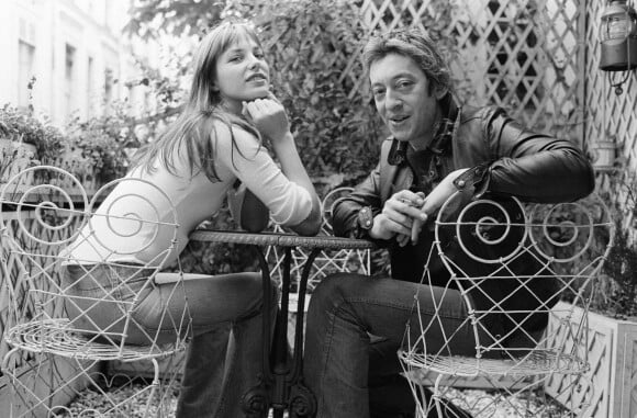 Jane Birkin et Serge Gainsbourg en 1972