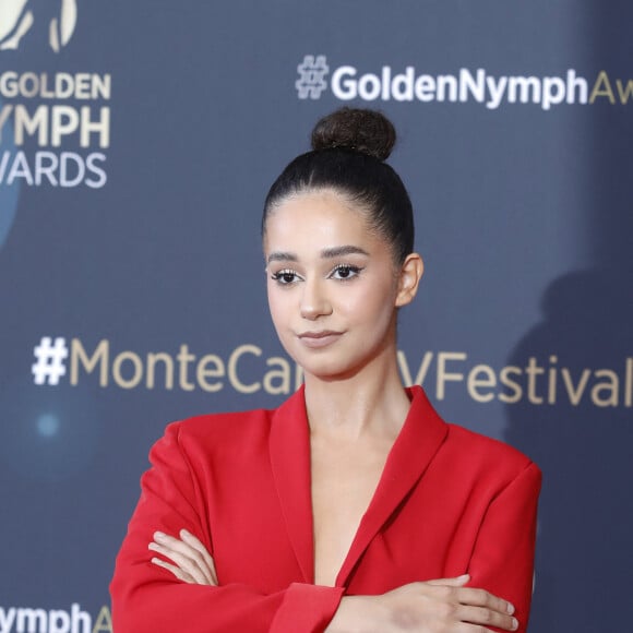 Léna Mahfouf (Léna Situations) - Photocall de la cérémonie de clôture du 62ème festival de télévision de Monte-Carlo le 20 juin 2023. © Denis Guignebourg / Bestimage 