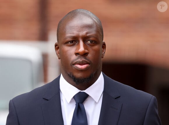 Jugé non coupable de viols et tentatives de viols en Angleterre il y a quelques jours, le footballeur vient de signer au FC Lorient
 
Benjamin Mendy arrive à la cour de justice de Chester Crown le 28 juin 2023.