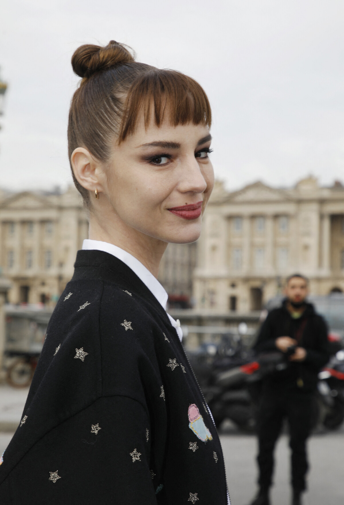 Photo : Louise Bourgoin - Arrivées au défilé Dior Femme Automne/Hiver ...