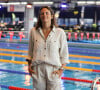 Un adorable cliché.
Laure Manaudou assiste aux championnats de France Élites en grand bassin de natation à Rennes, France, le 15 juin 2023. © Mickael Chavet/Zuma Press/Bestimage 