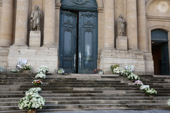 Arrivées des célébrités aux obsèques de Jane Birkin en l'église Saint-Roch à Paris. Le 24 juillet 2023 © Jacovides-KD Niko / Bestimage 3