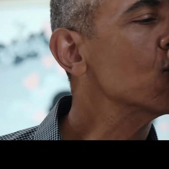 Michelle et Barack Obama dans le documentaire "Becoming" sur Netflix.