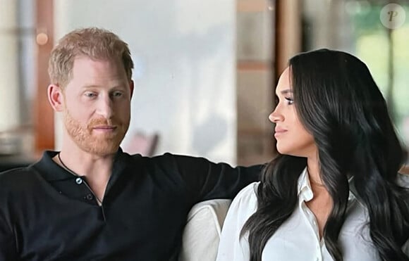 Images du documentaire Netflix "Harry & Meghan". 