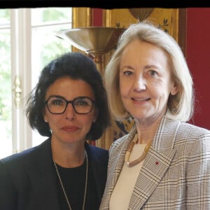 Exclusif - Rachida Dati et Dominique Bona - 9ème édition du Salon du Livre à la Mairie du VIIème arrondissement. Paris, le 13 mai 2023. © Alain Guizard / Bestimage