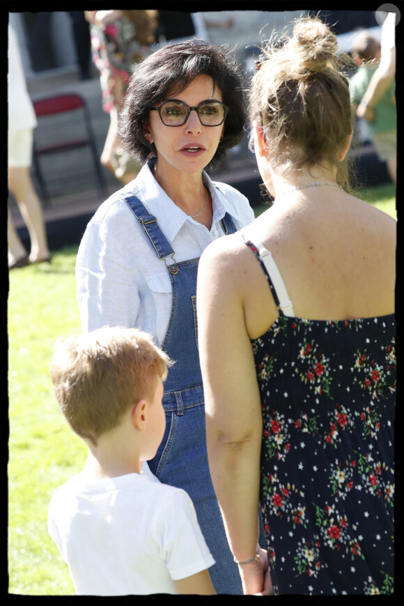 Et elle a confié qu'elle se sentait parfois "démunie" lorsqu'elle était attaquée.
Exclusif - Traditionnel pique-nique des familles organisé par Rachida Dati dans les jardins de la mairie du VIIème arrondissement de Paris, France, le 4 septembre 2022. © Alain Guizard/Bestimage