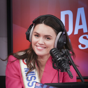 Exclusif - Diane Leyre - Enregistrement de l'émission de radio "Le morning sans filtre" diffusée en direct sur Virgin Radio, de 6h à 9h30 du lundi au vendredi. Le 28 septembre 2022 © Jack Tribeca / Bestimage