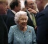 L'ancienne reine d'Angleterre est décédée à l'âge de 96 ans, après un règne record de 70 ans
La reine Elizabeth II d'Angleterre et Boris Johnson (Premier ministre du Royaume-Uni) - Réception du "Global Investment Conference" au château de Windsor, le 19 octobre 2021. 