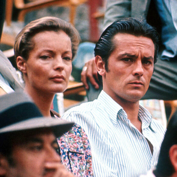 Sa demeure avait été mise en vente pour la somme rondelette de 46 millions d'euros
Romy Schneider et Alain Delon sur le tournage du film "L'Assassinat de Trotsky".