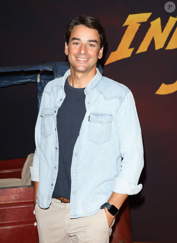 Julian Bugier - Première du film "Indiana Jones et le Cadran de la destinée" au cinéma Le Grand Rex à Paris le 26 juin 2023. © Coadic Guirec/Bestimage