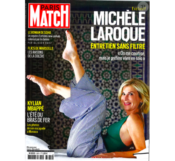 Couverture du magazine "Paris-Match", paru le jeudi 3 août 2023.