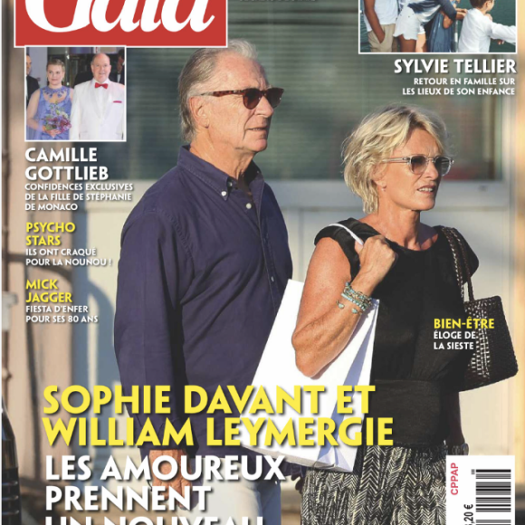 Sophie Davant et William Leymergie font la couverture du nouveau numéro de "Gala"