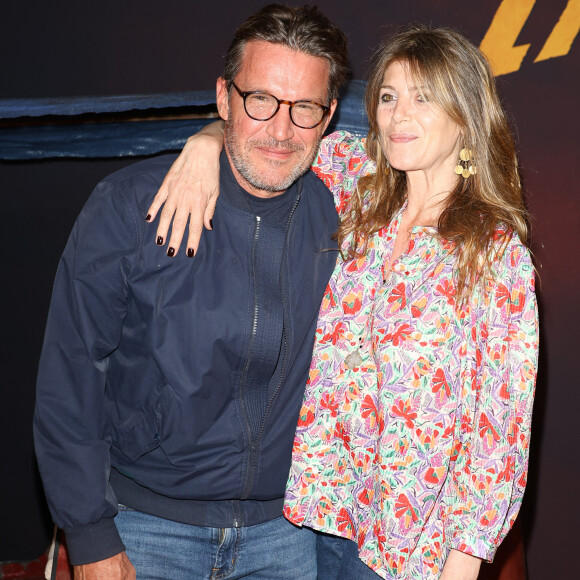 Benjamin Castaldi et sa femme Aurore Aleman - Première du film "Indiana Jones et le Cadran de la destinée" au cinéma Le Grand Rex à Paris le 26 juin 2023. © Coadic Guirec/Bestimage