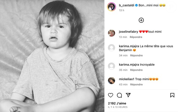 Ce jeudi 3 août, l'ex-collègue de Matthieu Delormeau a fait craquer l'ensemble de ses abonnés en relayant une adorable photo de Gabriel, son fils cadet né de ses amours avec Aurore Aleman. Pour les internautes, père et fils sont des copies conformes !