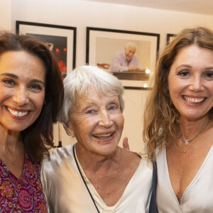 Exclusif - Marie Fugain, Marie-France Mignal, Juliette Meyniac - Personnalités à la représentation de la pièce de théâtre "Un conseil d'ami" lors du Festival de Ramatuelle. Le 5 aoüt 2023 © Cyril Bruneau / Festival de Ramatuelle / Bestimage 
