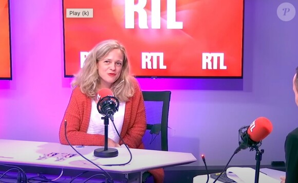 Camille Raymond sur les ondes de RTL.