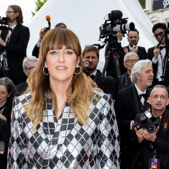 Daphné Bürki - Montée des marches du film " Jeanne du Barry " pour la cérémonie d'ouverture du 76ème Festival International du Film de Cannes, au Palais des Festivals à Cannes. Le 16 mai 2023 © Jacovides-Moreau / Bestimage