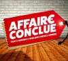 Parmi les acheteurs d'"Affaire conclue" sur France 2, il y a une personnalité très connue à l'étranger...
Logo de l'émission "Affaire conclue".