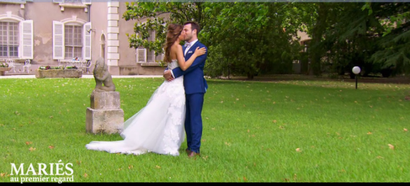 Mariage pour Charline et Vivien dans "Mariés au premier regard", sur M6.