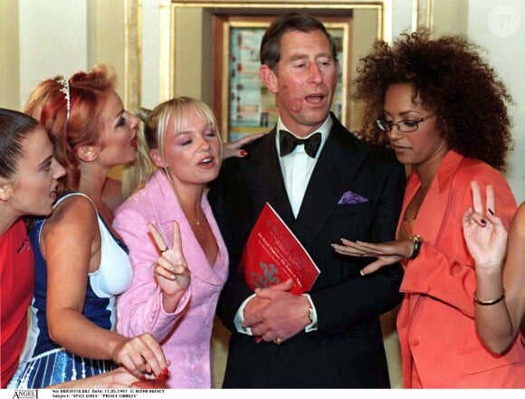 Les Spice Girls et le prince Charles