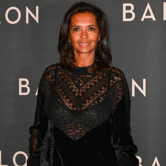 Karine Le Marchand à la première du film "Babylon" au cinéma Le Grand Rex à Paris, France, le 14 janvier 2023. © Coadic Guirec/Bestimage 