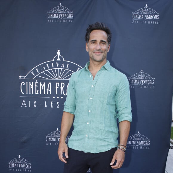 Exclusif - Florent Peyre - Personnalités lors de la 2ème édition du Festival du Cinéma Français et Gastronomie d'Aix-les-Bains. Le 7 juin 2023 © Denis Guignebourg / Bestimage 