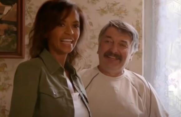 Karine Le Marchand et Didier dans "L'Amour est dans le pré" sur M6.