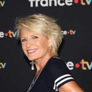 L'animatrice a en effet accepté de marcher dans les pas de Sophie Davant 
Sophie Davant au photocall pour la conférence de presse de rentrée de France TV à la Grande Halle de la Villette à Paris, France, le 11 juillet 2023. © Coadic Guirec/Bestimage