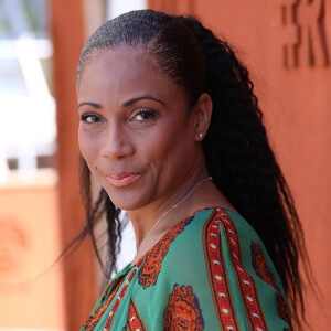 Christine Kelly au village lors des internationaux de France de Roland Garros à Paris, le 10 juin 2017. © Dominique Jacovides - Cyril Moreau/ Bestimage 