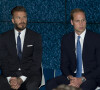 Le prince William et David Beckham au coeur d'une polémique
 
Le prince William et David Beckham réunis pour le lancement de la campagne United for Wildlife au Google Town hall de Londres.