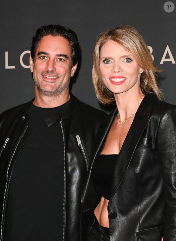 Laurent Schenten et sa femme Sylvie Tellier à la première du film "Babylon" au cinéma Le Grand Rex à Paris, France, le 14 janvier 2023. © Coadic Guirec/Bestimage 