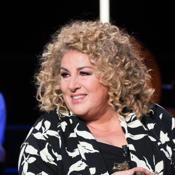 Elle est en pleine tournée "Tout est dans la voix" à la Cigale.
Exclusif - Marianne James - Enregistrement de l'émission "La Boîte à Secrets", présentée par F.Bollaert et qui sera diffusée le 22 janvier sur France 3. Le 18 janvier 2021 © Tiziano Da Silva / Bestimage 