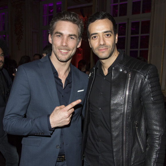 Gianni Giardinelli et Tarek Boudali - Couture Ball by Langman Events" Closing Fashion week en Présence de Madame A. Laffont aux platines au Mona Bismarck American Center à Paris , le 26 janvier 2018. © Pierre Perusseau/Bestimage