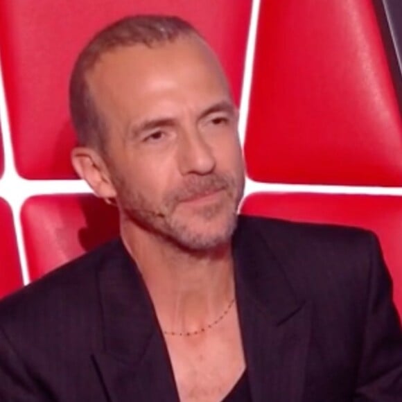 Calogero sur le plateau de The Voice Kids