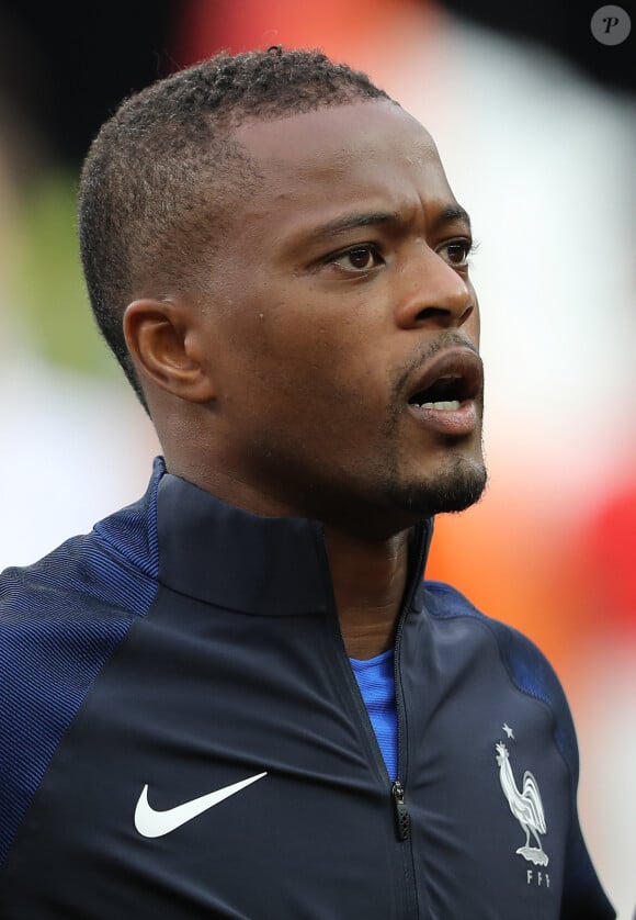 Patrice Evra au match d'ouverture de l'Euro 2016, France-Roumanie au Stade de France, le 10 juin 2016. © Cyril Moreau/Bestimage