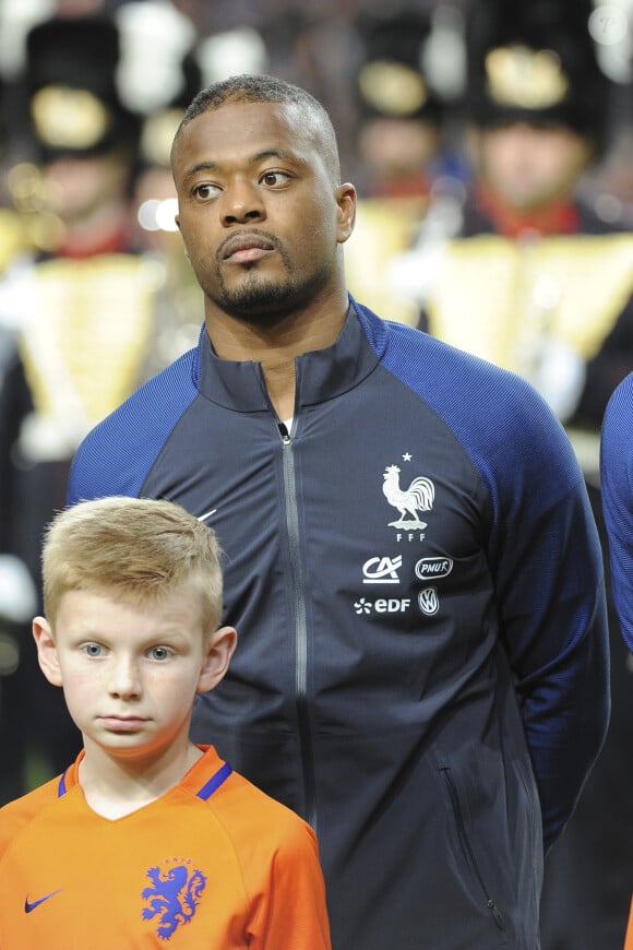 Patrice Evra - Match amical Pays-Bas contre la France à l'Amsterdam ArenA, le 25 mars 2016. © Perusseau/Bestimage