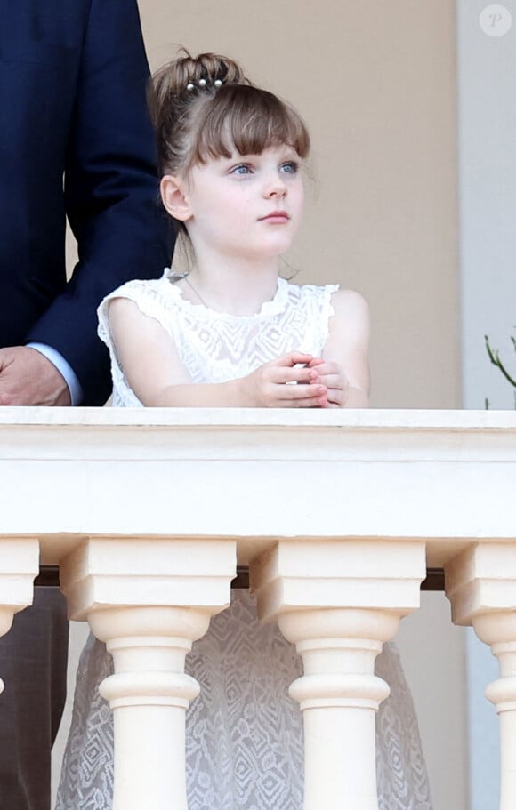 La princesse Gabriella durant la célébration de la traditionnelle fête de la Saint Jean à Monaco le 23 juin 2023. © Claudia Albuquerque / Bestimage 