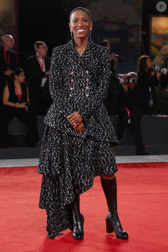 Jonica T. Gibbs lors du 80ème festival international du film de Venise, La Mostra le 31 août 2023.